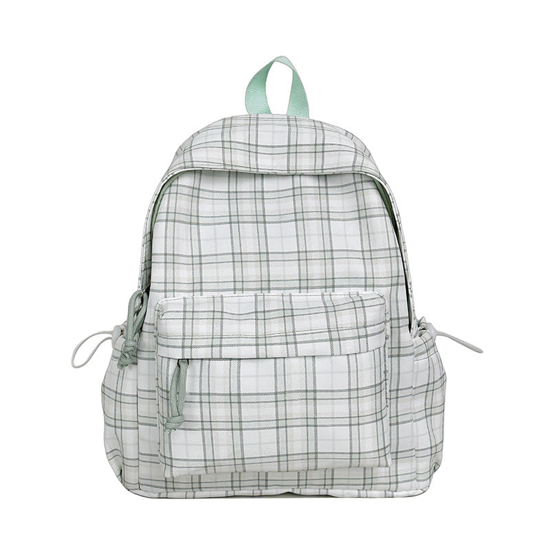 Stylische Karomuster-Rucksack Karnz