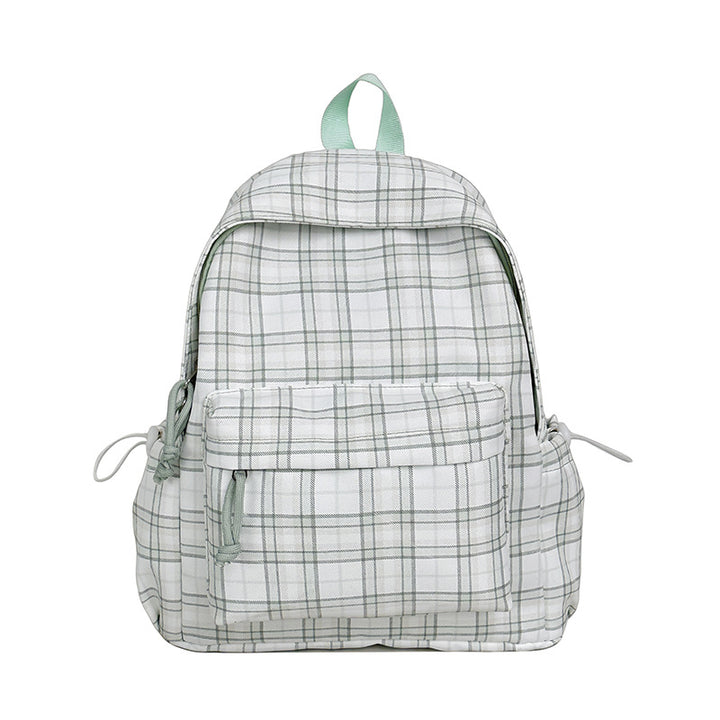 Stylische Karomuster-Rucksack Karnz