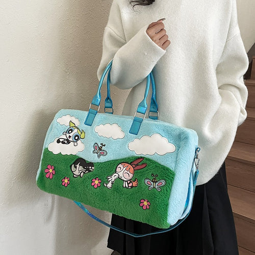 Stylische von Cartoons inspirierte Tragetasche Karnz