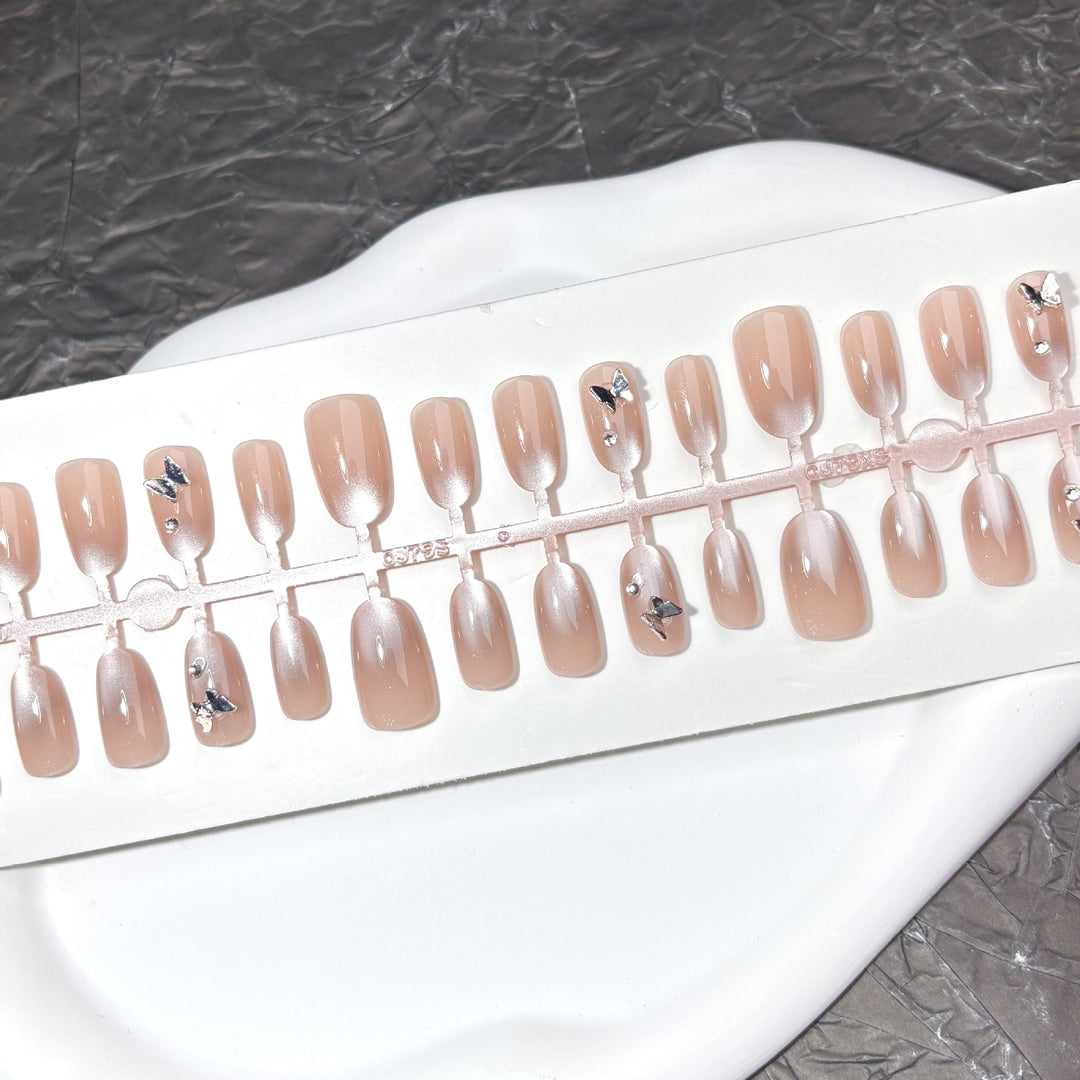 Glamouröse elegante Press-On-Nagel-Set