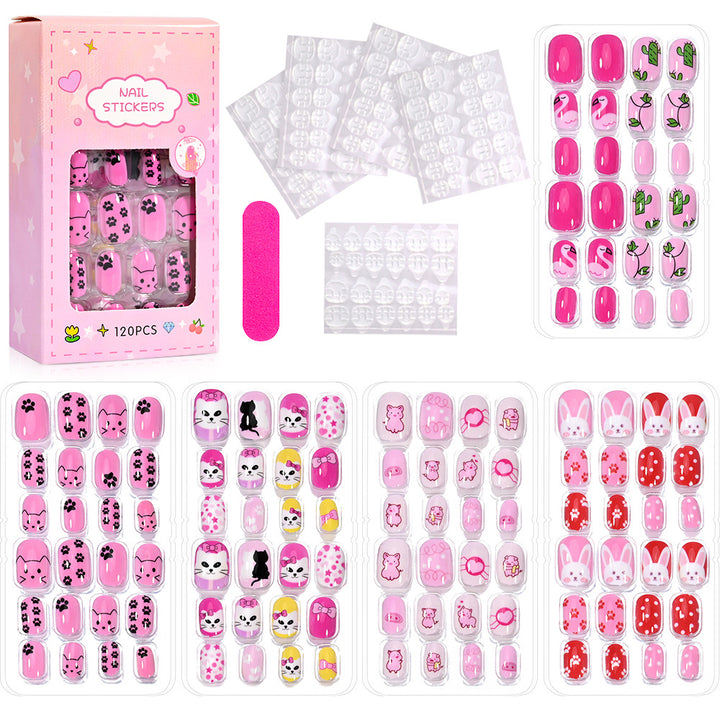 Kreatives Cartoon Nagelkunst Aufkleber Set Karnz