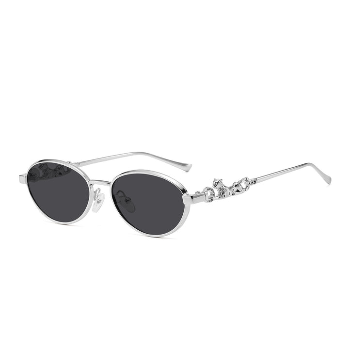 Dekorative ovale Rahmen-Sonnenbrille Karnz