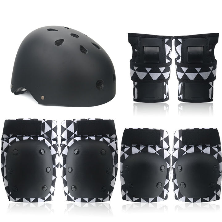 WoSafety Skatehelm und Schutzausrüstungsset Karnz