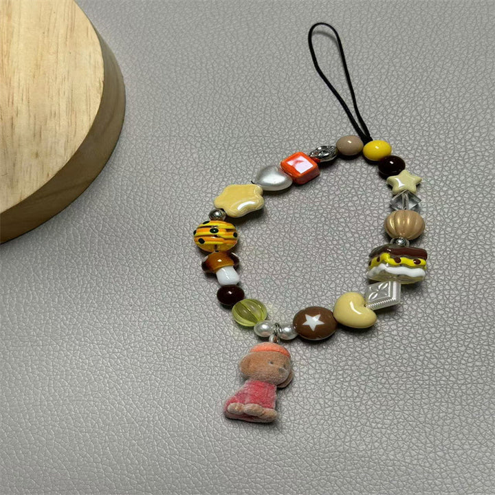 Dekorativer Perlen Charm Handy Tragegurt Karnz 1790135619