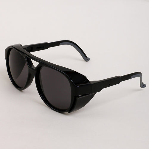 Damen oversized Sonnenbrille im geometrischen Design mit robustem Rahmen und polarisierten Gläsern Karnz