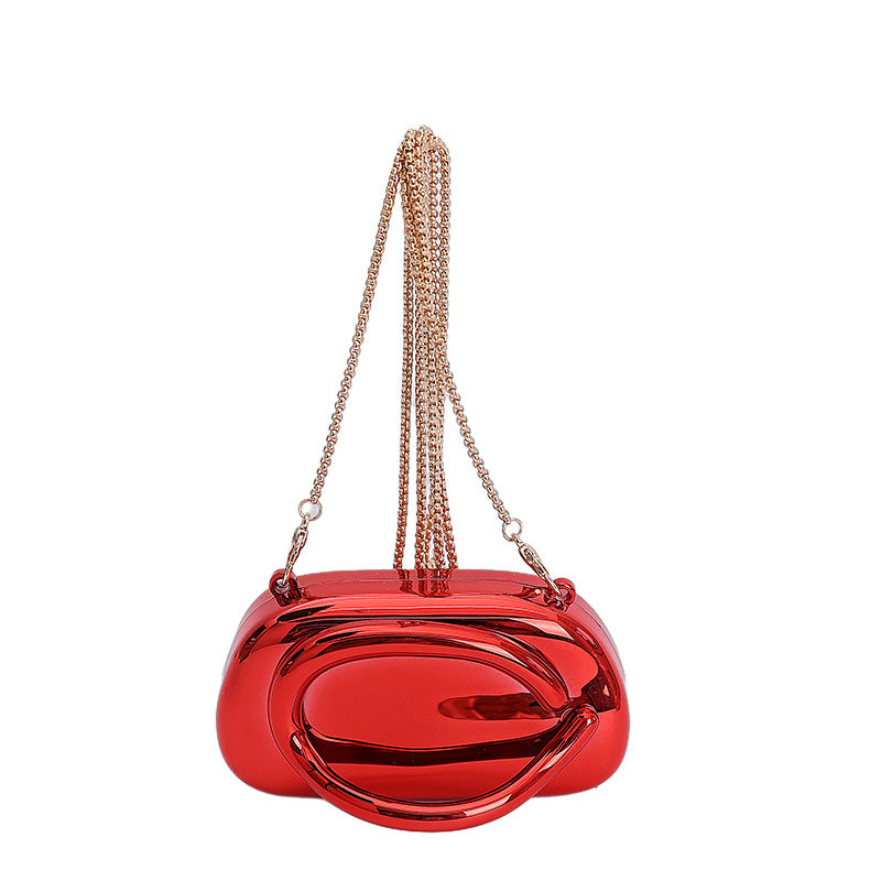 Chic Metallische Abend Clutch Karnz