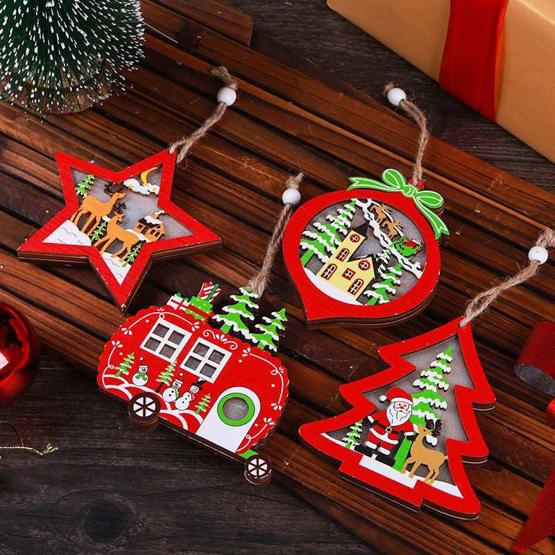 Dekorativer Weihnachtsstern mit LED-Beleuchtung Karnz