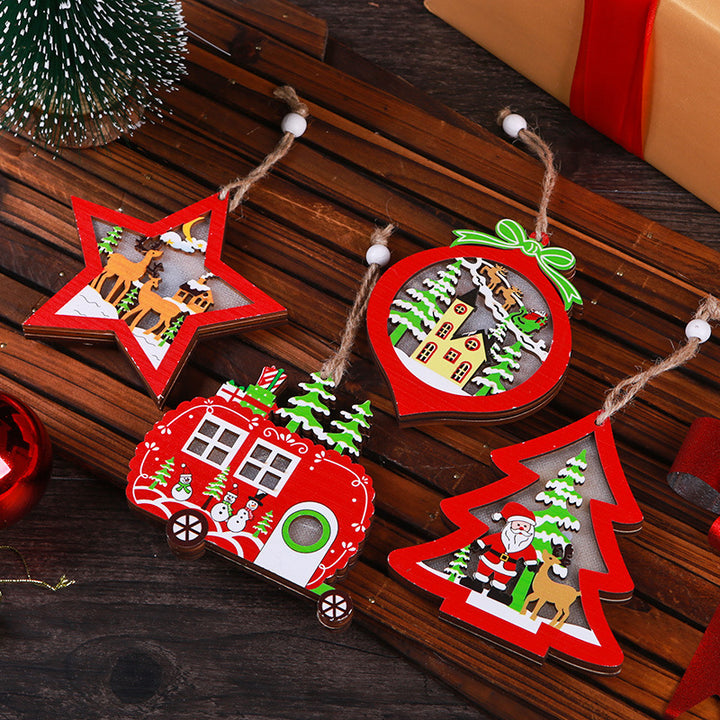 Dekorativer Weihnachtsstern mit LED-Beleuchtung Karnz