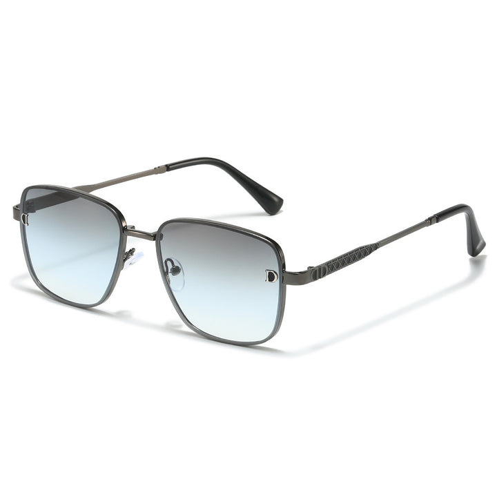 Vintage-inspirierte quadratische Rahmenbrille Karnz