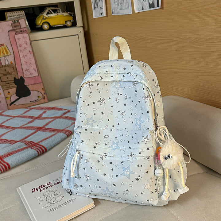 Trendiger Sternmuster-Rucksack Karnz