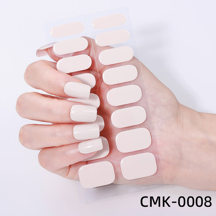 Glänzende Gel-Nagelüberzüge