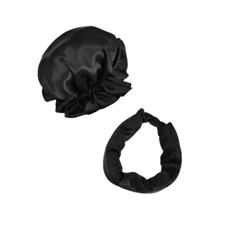 Satin Schlafhaube