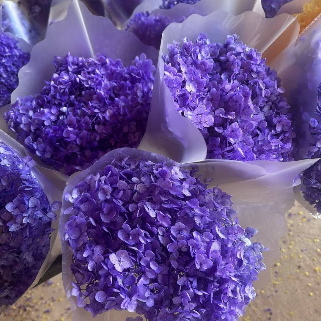 Lebensechte Hortensie Blumenstrauß