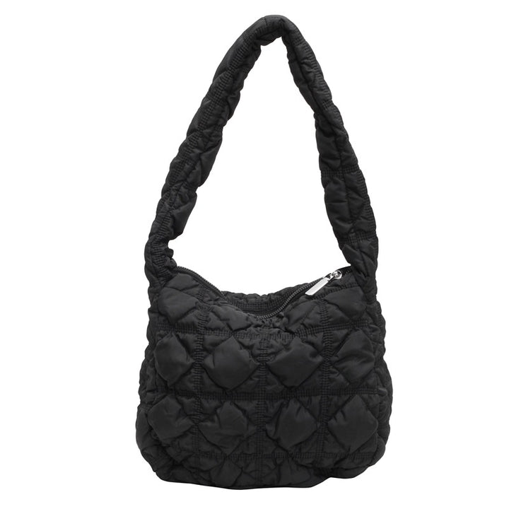 Gepolsterte Schlappen-Handtasche