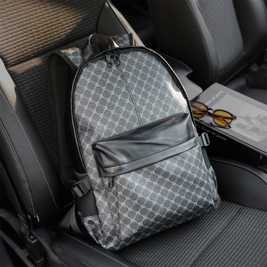 Modischer City-Rucksack mit Stilvollem Muster und Robustem Außenmaterial Karnz