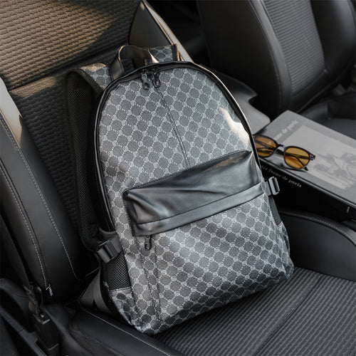 Modischer City-Rucksack mit Stilvollem Muster und Robustem Außenmaterial Karnz