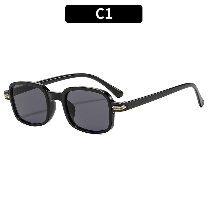 Fette quadratische Rahmen-Sonnenbrille 1787664187