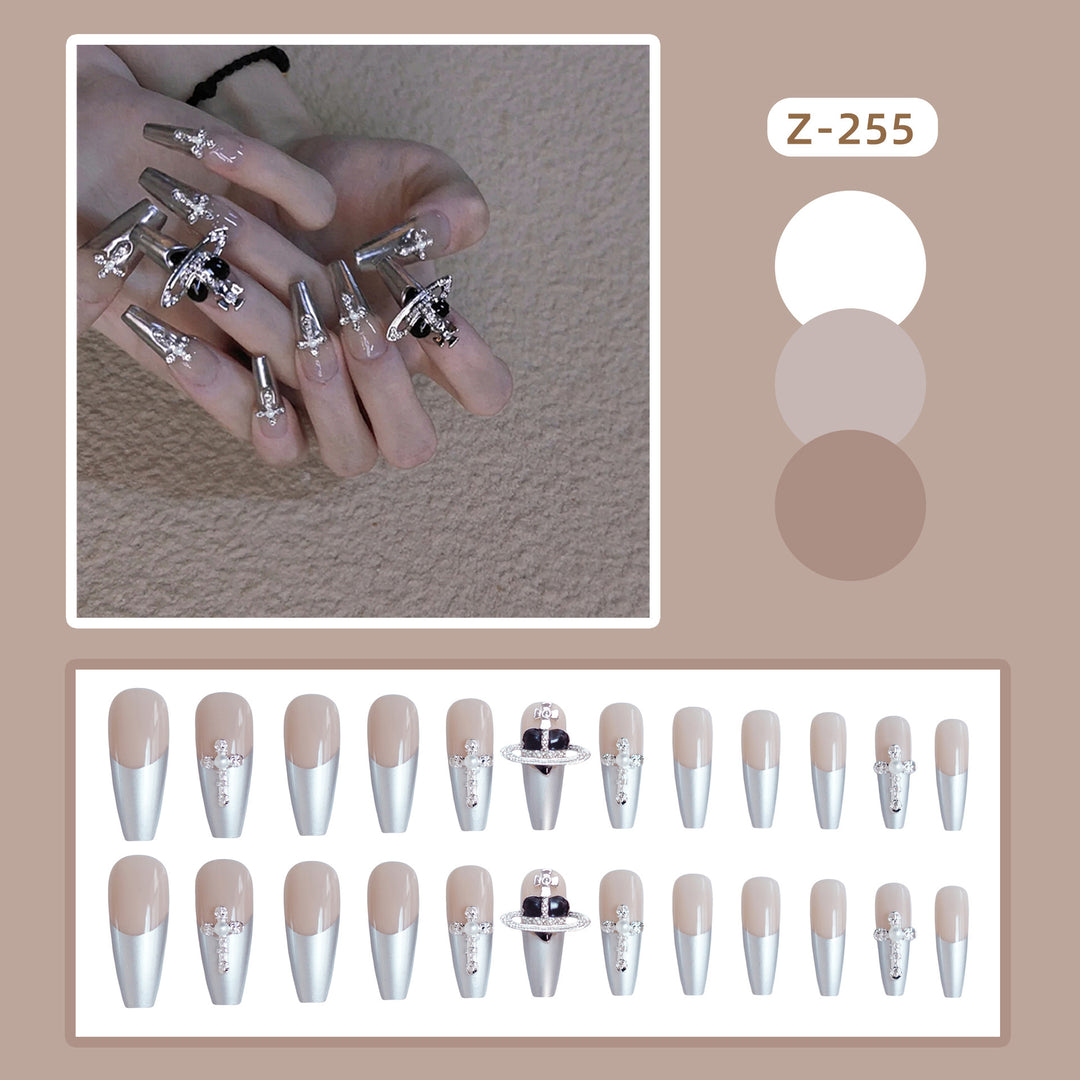 Elegantes Designer Press-On Nagelset