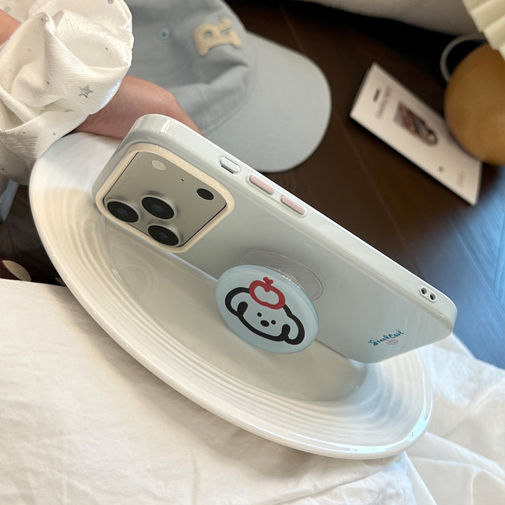 Süßer Katzen-Motiv Smartphone Fingerhalter Karnz