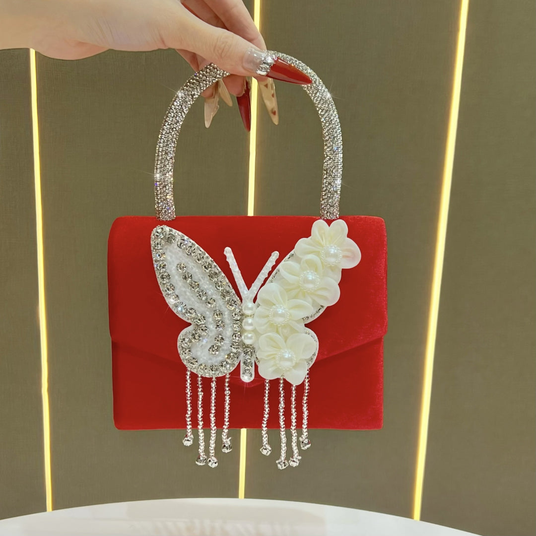 Dekorative Schmetterling-Handtasche