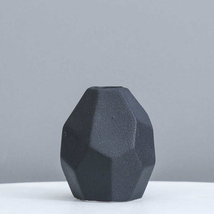 Geometrische dekorative Keramikvase Karnz