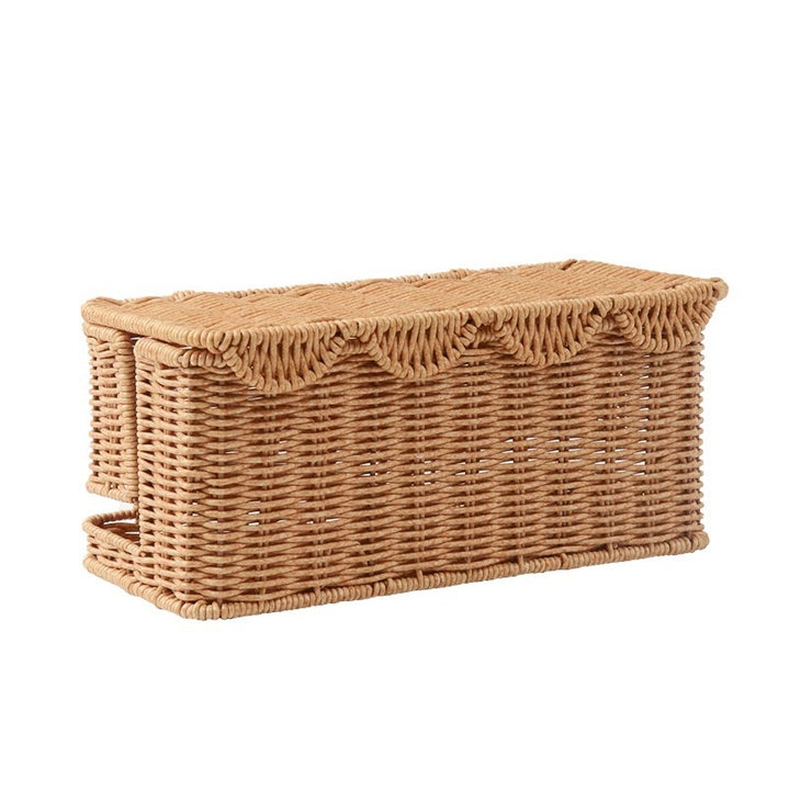 Aufbewahrungskiste Aus Geflochtenem Rattan Karnz
