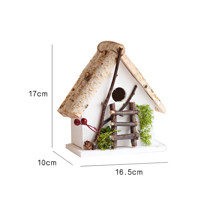 Dekoratives Vogelhaus Karnz