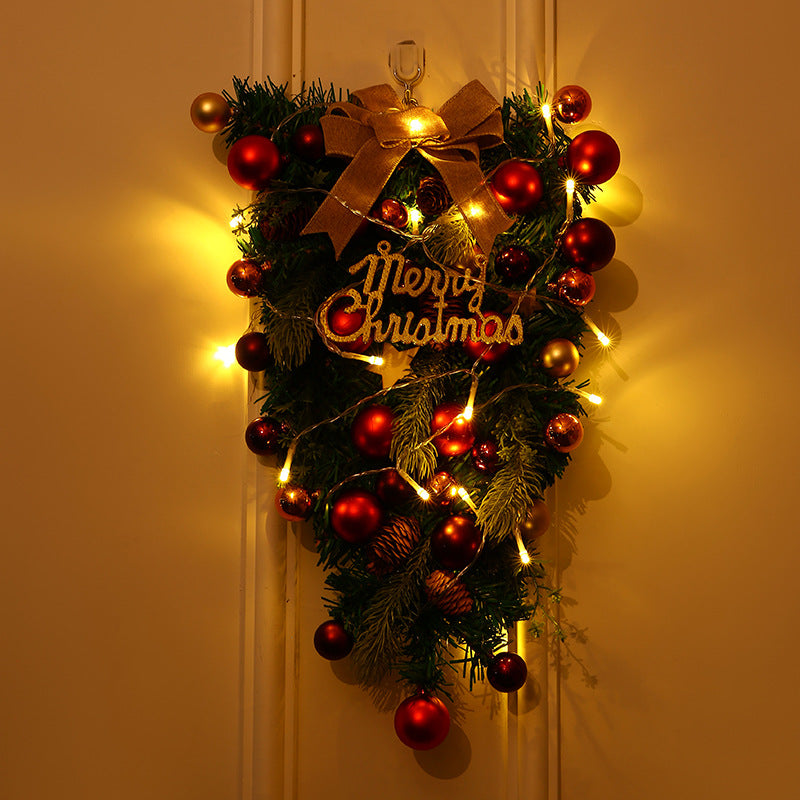 Festliche Weihnachtskranz Dekoration Karnz