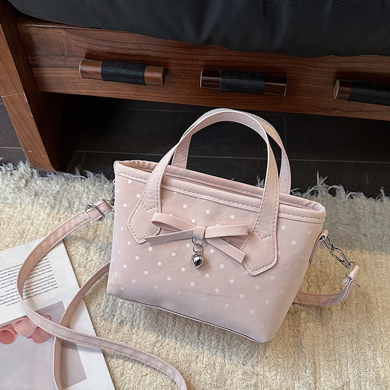 Punkte Mini Handtasche