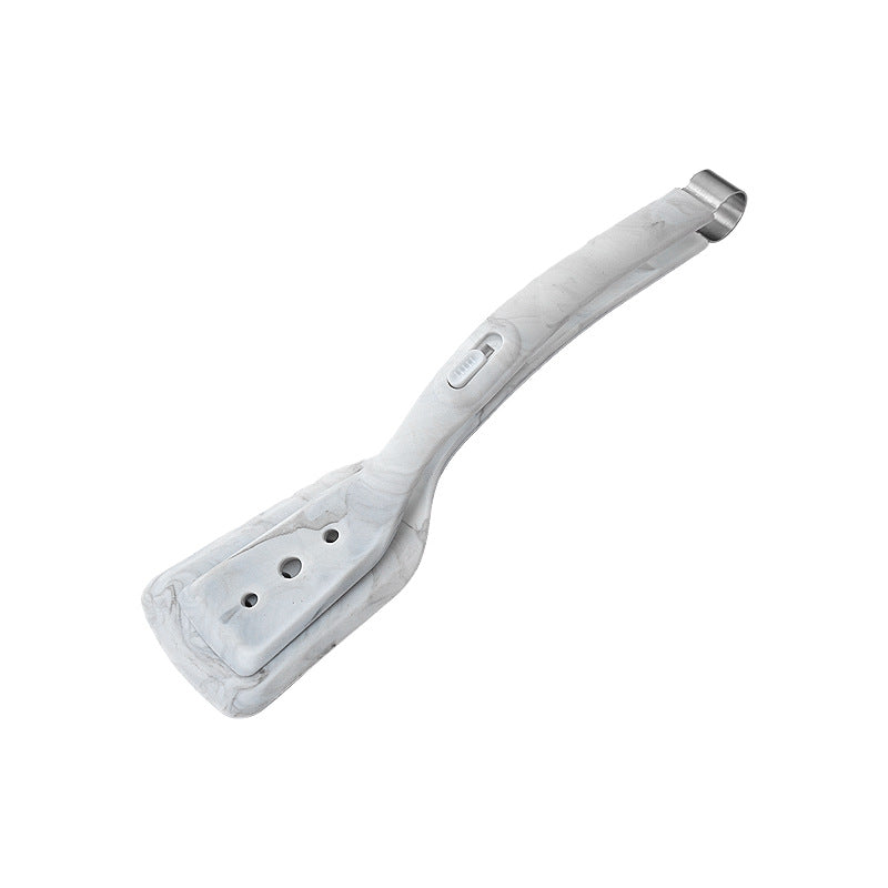 Ergonomischer Silikon-Bratwender mit Edelstahl-Akzenten Karnz