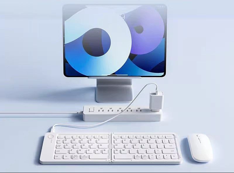 Faltbare Bluetooth-Tastatur und Maus Combo Karnz