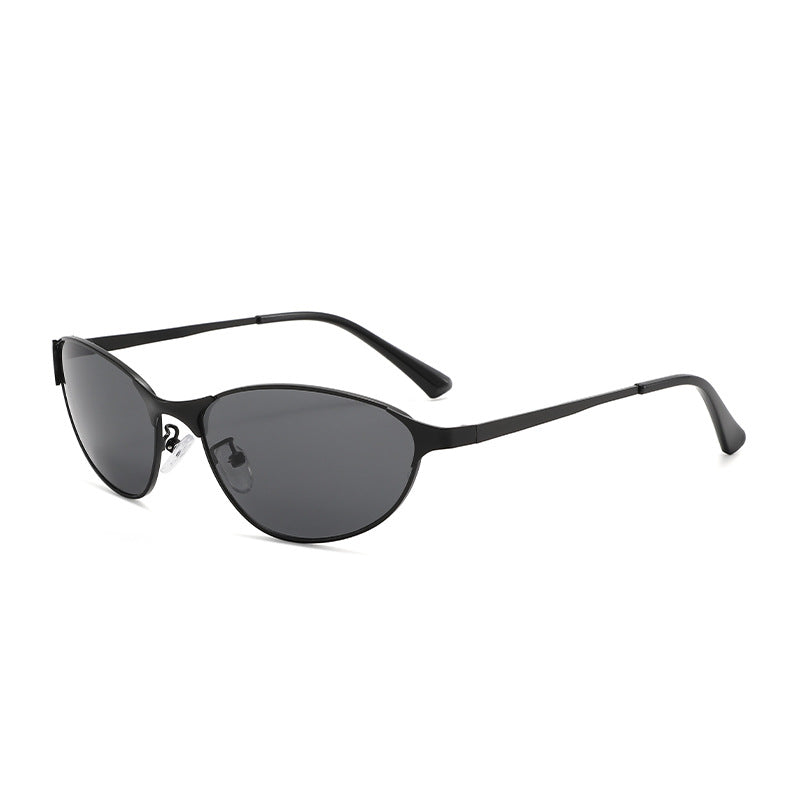 Damen stylische Sonnenbrille im eleganten Ovaldesign mit UV-Schutz Karnz