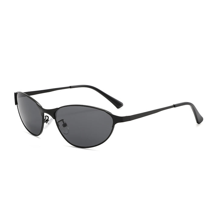 Damen stylische Sonnenbrille im eleganten Ovaldesign mit UV-Schutz Karnz