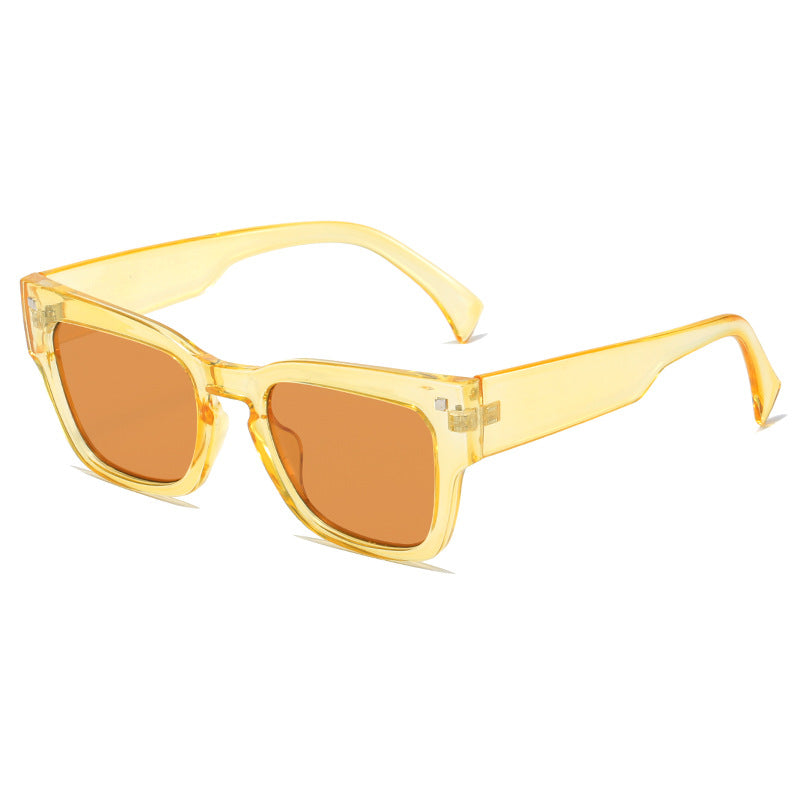 Damen modische Sonnenbrille im trendigen quadratischen Design Karnz