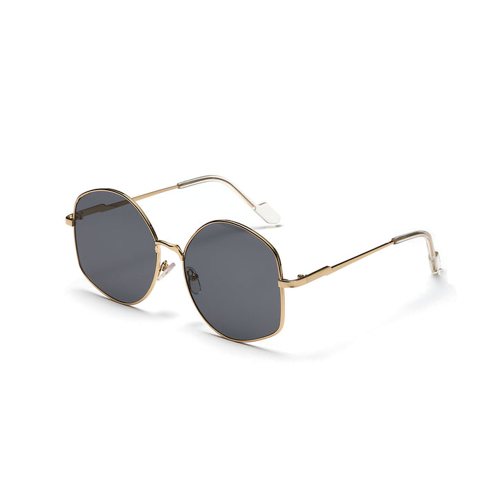 Damen modische Sonnenbrille mit einzigartiger achteckiger Rahmenkonstruktion Karnz