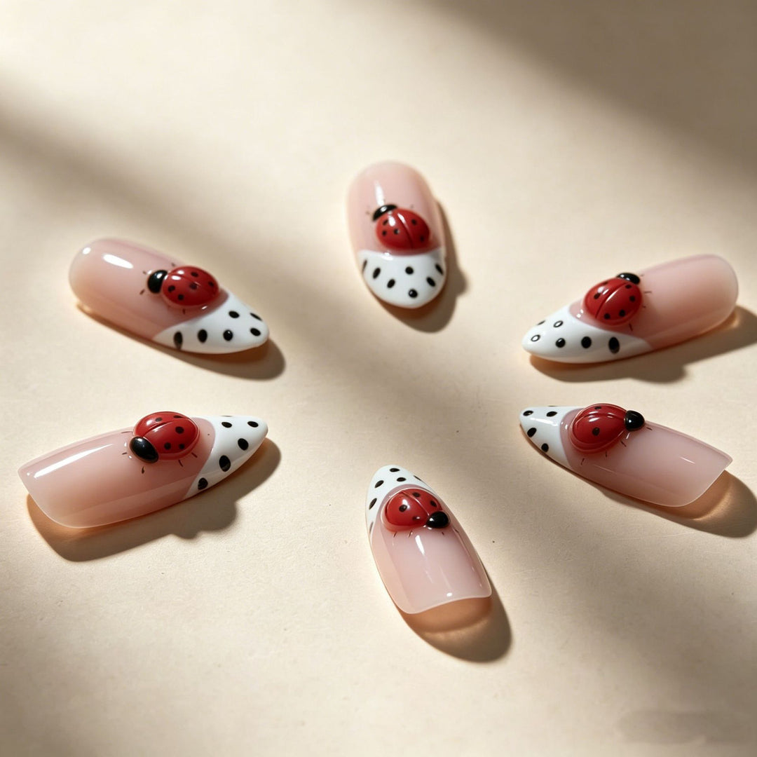Chic Spitzige Press-On Nail Set Karnz