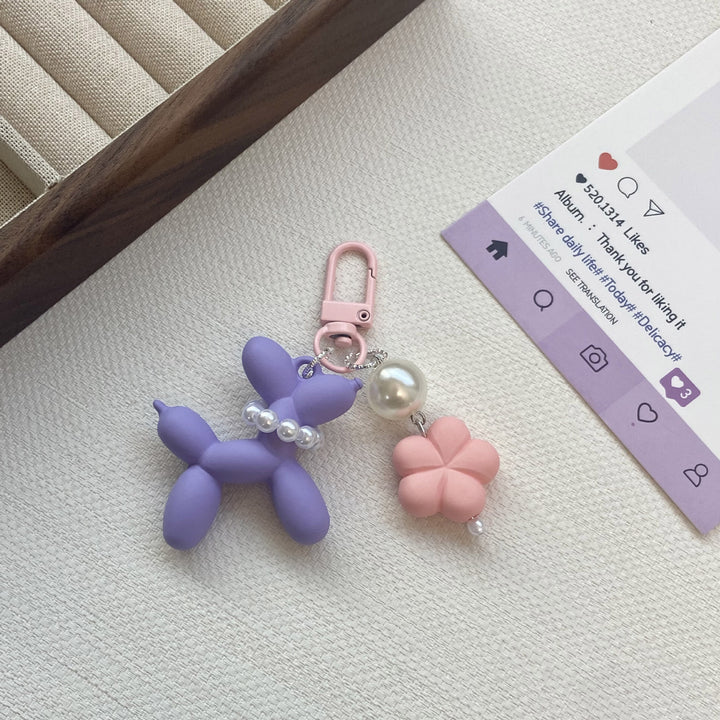 Ballon Tier Charm Schlüsselanhänger Karnz