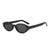 Damen Cat-Eye Sonnenbrille mit auffälligem Rahmen und modernen Gläsern Karnz