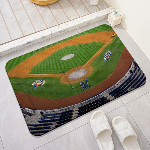 Baseball Thema Badmatte