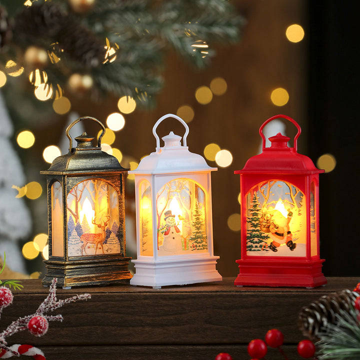 LED-beleuchtete Weihnachtslaterne Karnz