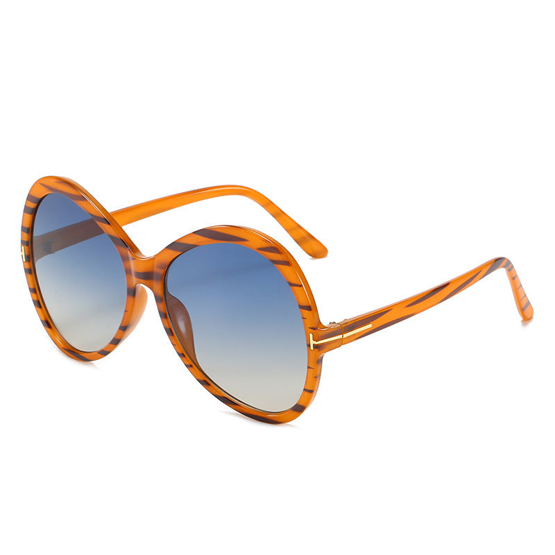 Modebewusste Übergroße Schmetterlingssonnenbrille Karnz