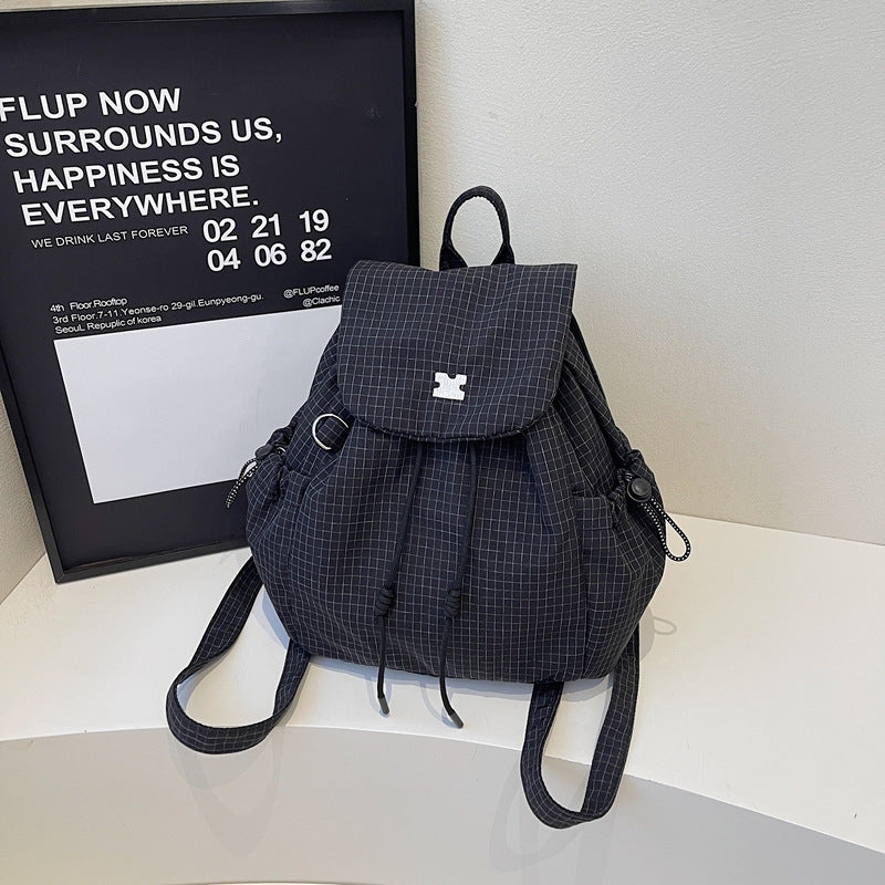 Lässiger Zugband-Rucksack