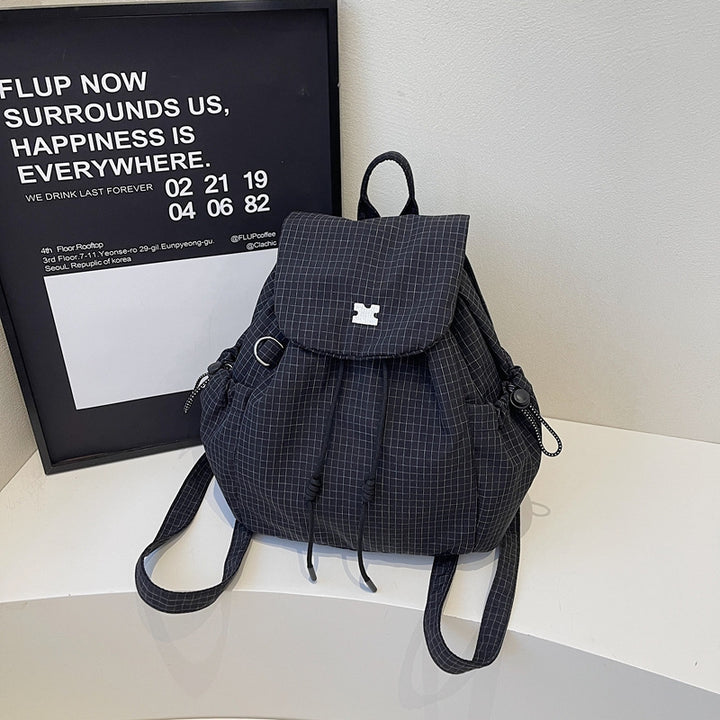 Lässiger Zugband-Rucksack