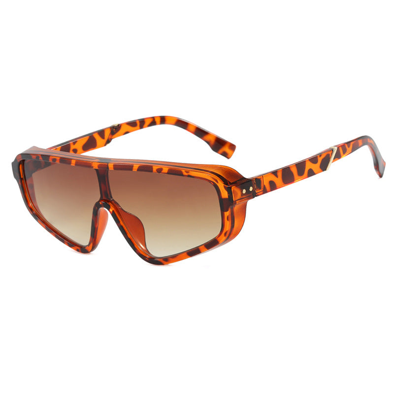 Damen Sportliche Sonnenbrille mit großem Sichtfeld und UV-Schutz Karnz