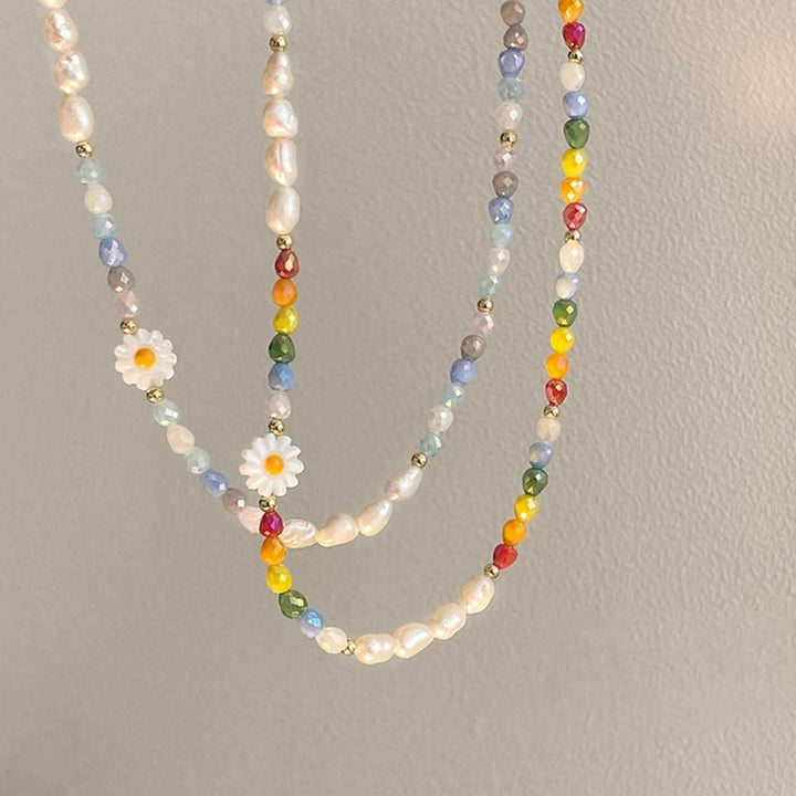 Elegante Perlenkette Karnz