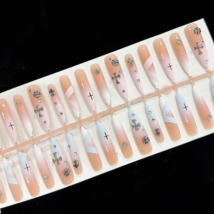 Dekoratives Press-On Nageldesign Set Karnz