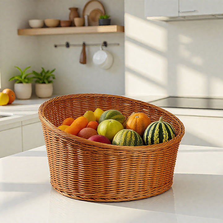 Elegante Gewebte Servierplatte Karnz