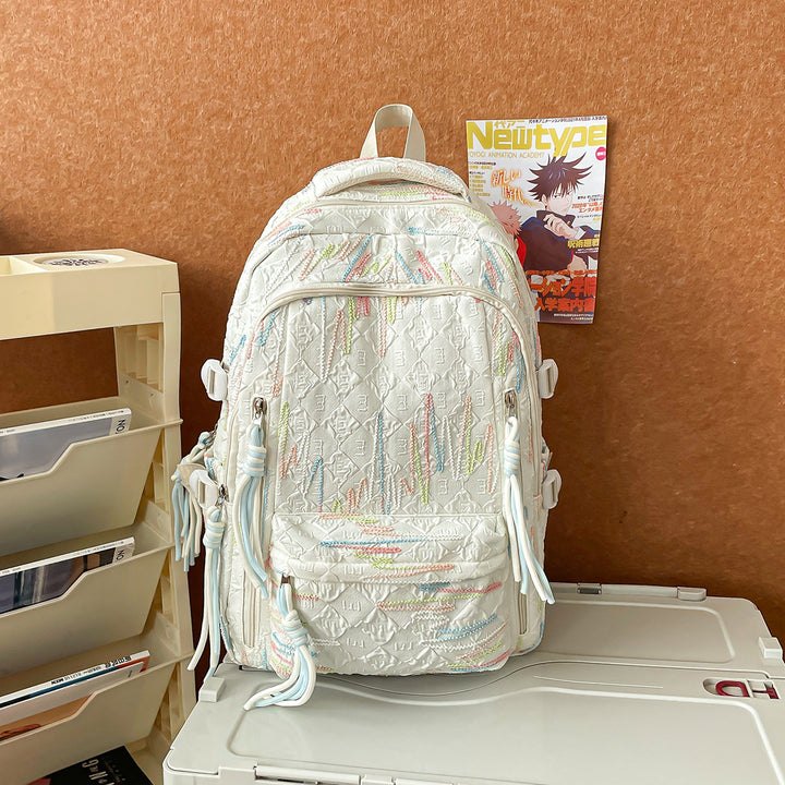 Trendiger gemusterter Rucksack