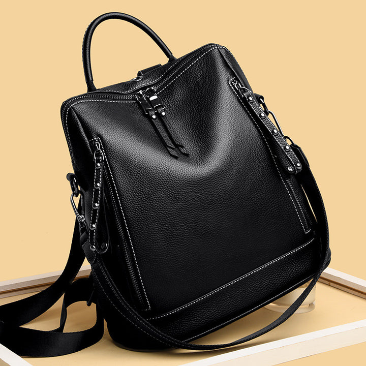 Premium Leder Rucksack Karnz