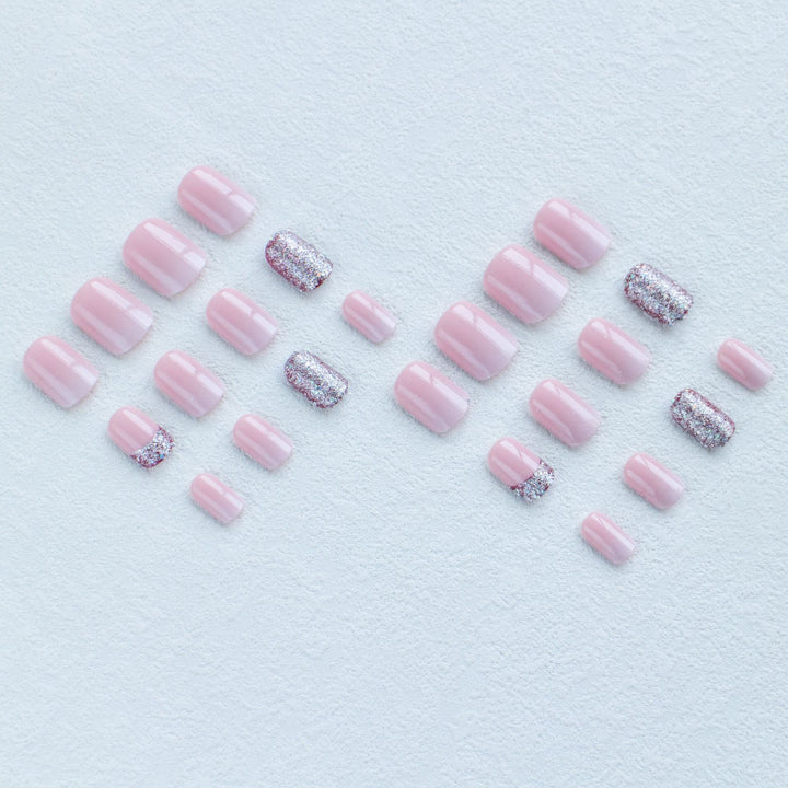 Glamourös Glitter Nagelkunst Set